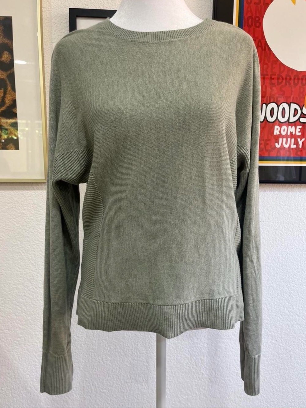 Lululemon Small Viscose & Cashmere Blend Sweater